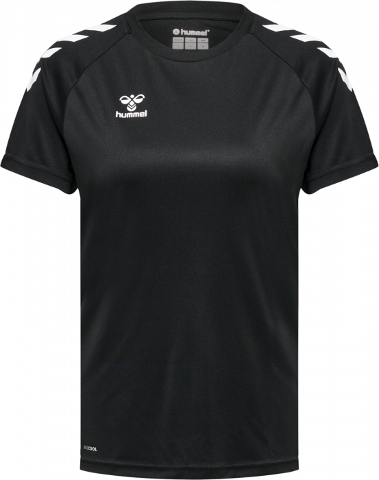 Hummel - Swingtime Poly T-Shirt Women - Noir & blanc